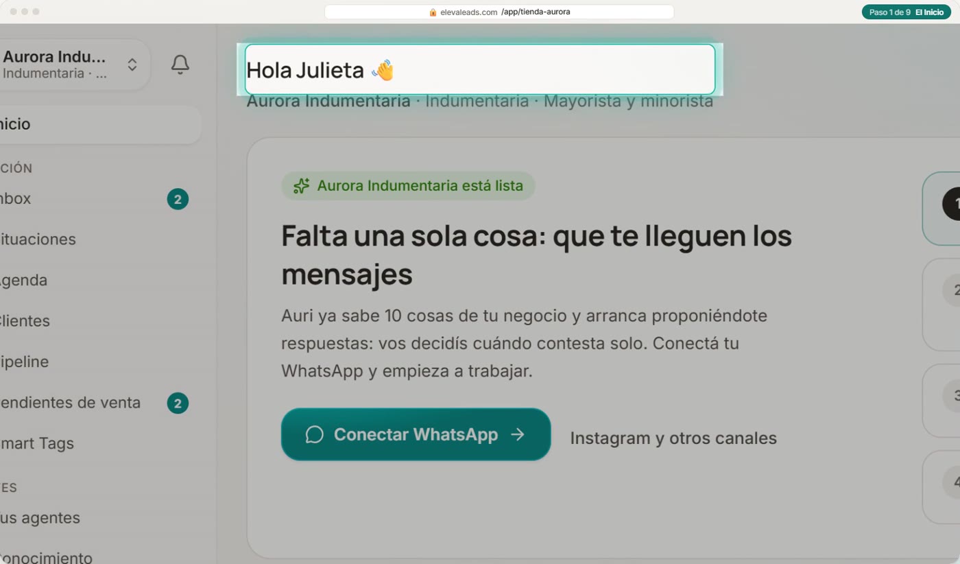 El Inicio