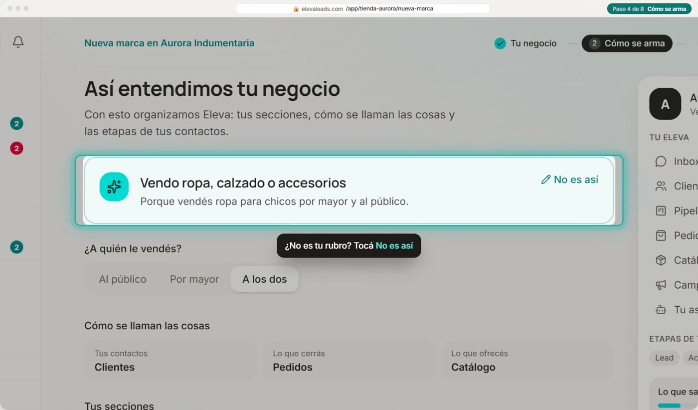 Cómo se arma