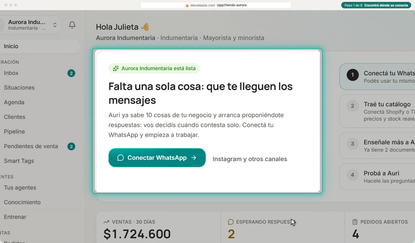 Encontrá dónde se conecta