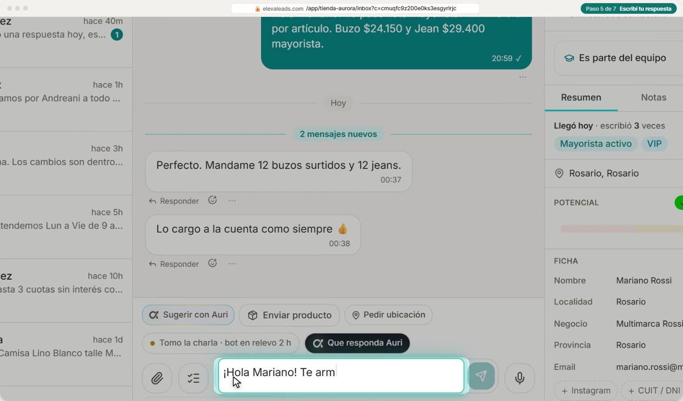 Escribí tu respuesta