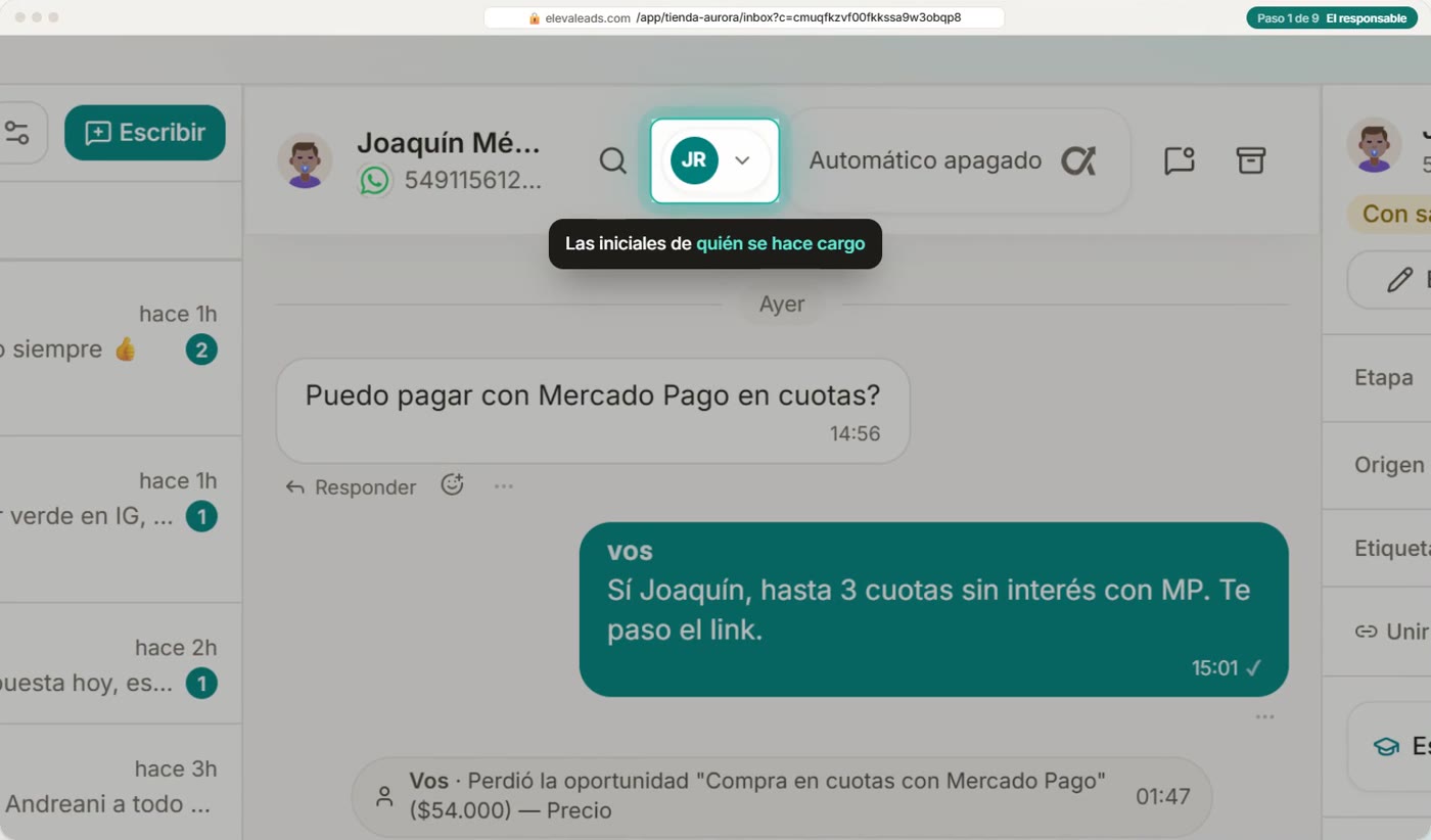 El responsable