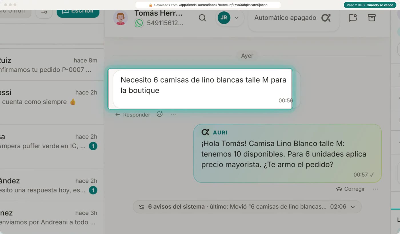 Cuando se vence