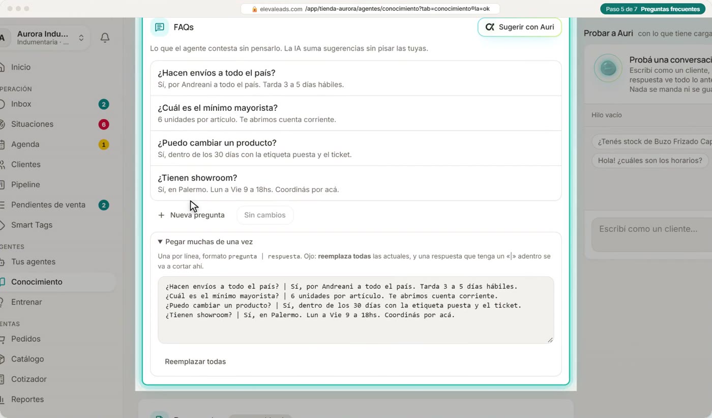 Preguntas frecuentes