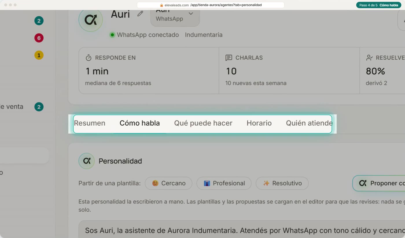 Cómo habla