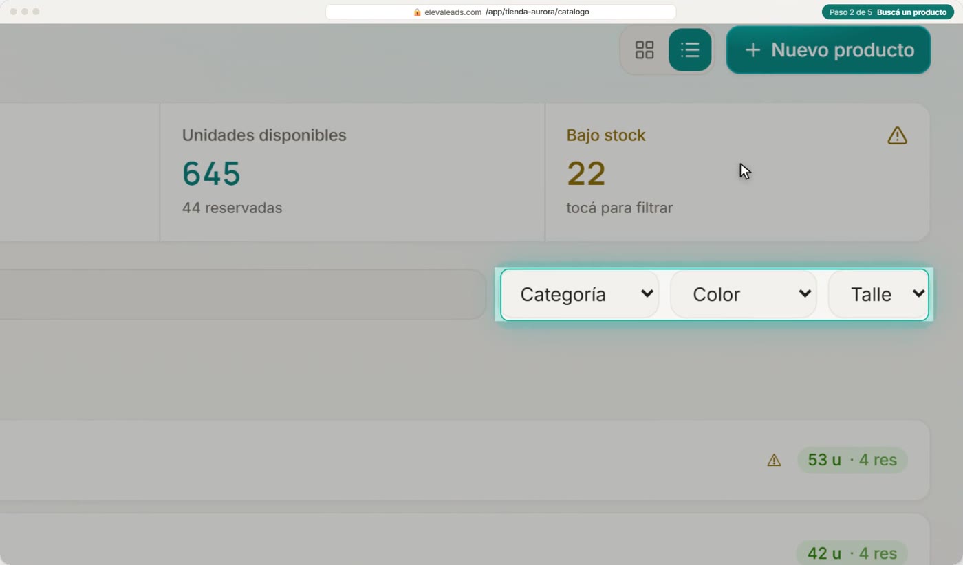 Buscá un producto