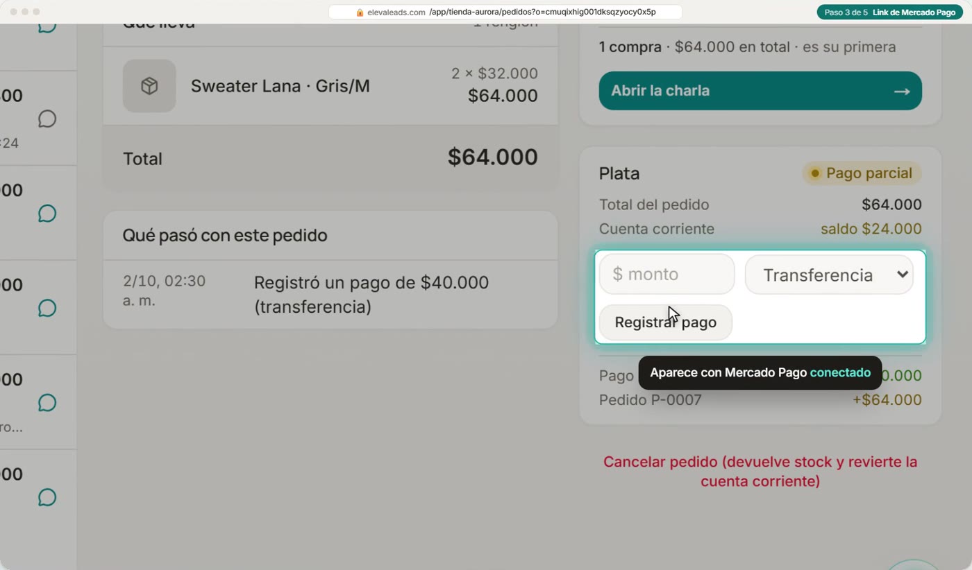 Link de Mercado Pago